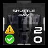 Shuttle Bay Tile - sample room in the star ship